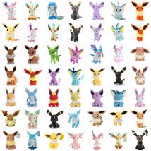 Pokemon Eevee Collection Plüsch-Flareon-Vaporeon-Stoffpuppe Espeon Umbreon Glaceon Leafeon Sylveon Plüschtiere Weihnachtsgeschenke für Kinder