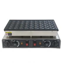 Mini Electric Waffle Maker Non-Stick 220V Poffertjes Pancake Eggette Machine Compact Waffle Pot for Kitchen Baking