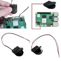 Für Himbeer Pi 5 RTC Batterie kasten RC Uhr Batterie Kit mit Batterie/ohne Batterie für RPI 5 Pi5