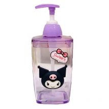 Sanrio Bottling Cartoon Cute Melody Hello Kitty Kuromi Cinnamoroll Press-type Large Capacity Shampoo Bath Bottles Home Decor