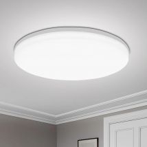 Luz de techo LED redonda, accesorio de iluminación decorativo para el hogar, sala de estar, dormitorio, cocina interior, 18 W, 24 W, 36 W, 48W
