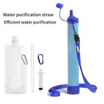 Outdoor-Wasser auf bereiter Camping Wandern Notfall Leben tragbare Luft reiniger Wasserfilter geeignet für Bäche, Seen im Freien Camping