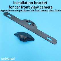 Car front view camera Installation bracket Applicable to the position of the front license plate frame