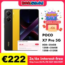POCO X7 Pro 8GB/256GB 12GB/256GB 12GB/512GB NFC sin cargador UE Versión global Teléfono móvil