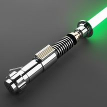 DamienSaber Luke Skywalker EP8 Lichtschwert Heavy Dueling Xeno Pixel Sabre Metallgriff mit 34 Sound Fonts Sensitive Smooth Swing