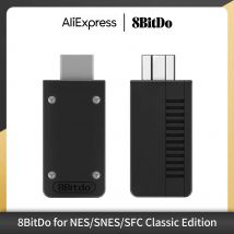 8Bitdo Retro Receiver Wireless Bluetooth Adapter Dongle für SNES Classic, SFC Classic und NES Classic (Bluetooth) – Super NES