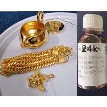 Schmuckbeschichtungslösung, 18 Karat 24 Karat vergoldete Galvanisierungsflüssigkeit für Schmuck-Galvanisierungssystem, roségold platiniert