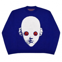 Europäischen und Amerikanischen Neue Hip Hop Straße Gestrickte Pullover männer Gothic Gedruckt Hoodie Herbst Harajuku Hoodie Pullover