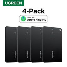 UGREEN Wallet Finder, Smart Tag Bluetooth Tracker Card Item Locator dla przywieszek bagażowych, paszportów z aplikacją Apple Find My App (tylko iOS)