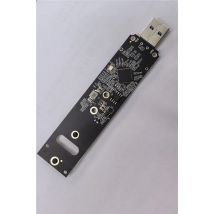 M.2 NVME SSD do 3.1 USB Adapter pci-e do USB-A 3.0 wewnętrzna karta konwertera JMS583 Chip 10Gbps 3.1 Gen 2 dla pci-e/M.2 SSD