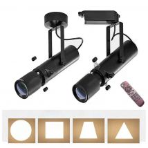 Cree LED 20w 30w dimmbare Schnitt licht Fernbedienung Grafik form Patten Cob Spotlight für Museum Kunstgalerie Malerei einstellen