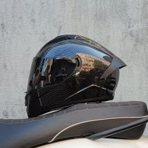 Kaski motocyklowe dla mężczyzn i odzież damska podwójne soczewki kaski lokomotywy Cascos Para