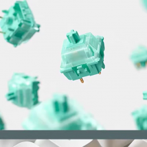 Gateron NuPhy Mint Switch Linear 37gf 5pins For Custom DIY Mechanical Keyboard Switches Accessories Factory lubrication Hot Swap