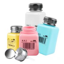 LUXIANZI 120/180/250ML Alcohol Bottle Liquid Container Bottle With Scale Portable ESD Cleaner Dispenser Pump for Repair Tools