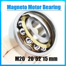 M20 Magneto cuscinetto 20*52*15mm (1 PC) cuscinetti a sfere permanenti separati a contatto obliquo