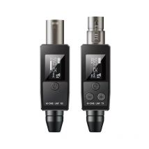 VK-38 UHF Wireless Microphone Converter XLR Transmitter And Receiver For Dynamic Microphone Guitar Receiver Transmission Adapter