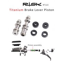 RISK Titanium SRAM Bicycle Brake Disc Lever Piston Repair Part with Rubber Ring for AVID Guide db5 Level R RS RSC All Series