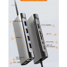 Sale 4/7/8/11in1 Docking Hub 4K USB extended multi-interface HUB Type-C Docking Station for Mac Multi-Interface Laptop Expander