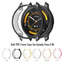 Fall Für Garmin Venu 3/3S Weiche TPU Abdeckung Screen Protector Shell Anti-scratch Smartwatch Rundum stoßstange Schutzhülle