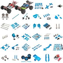 WLtoys 1/14 144001 144010 124017 124019 Metall-Upgrade-Teile Modifikationskit Differentialgetriebe Hundeknochen RC Auto Metallzubehör