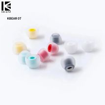 Wooeasy KBEAR 07 Silicone Earphone Eartips S M M- M+ L Size In Ear Earbuds Headset Headphones Accessories for KBEAR KS2 LARK IEM