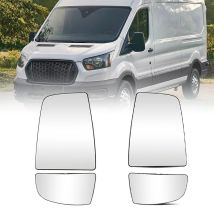 Spiegelglas oben/unten Beifahrerseite für Ford Transit 150 250 350 HD 2015–2021 2022, Auto-Rückspiegel links rechts
