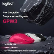 Ratón inalámbrico Logitech PRO X SUPERLIGHT 2 GPW3, ratón para juegos Gpw, actualización de segunda generación, Sensor Hero2