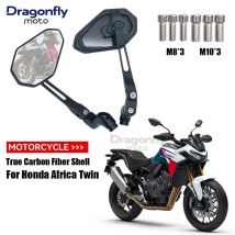 Für Honda Africa Twin 1100 CRF1100L CRF1100 L 2023 2022 2021 2020 Motorrad True Carbon Fiber Rückspiegel Umkehr spiegel