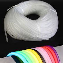1 ~ 100 m 4x6mm Bunte Aquarium Sauerstoff Schlauch Aquarium Luftpumpe Rohr Flexible Silikon Schlauch Lebensmittel grade Transparent Schlauch