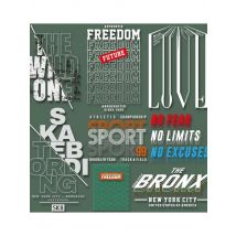New York City Athletic Championship Freedom Vinyl Sticker For Clothes heart iron on patch easy to use DIY Appliques