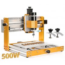 Router CNC 3018Pro Ultra con mandrino da 500 W per intaglio MDF acrilico metallo legno, fresatrice a 3 assi