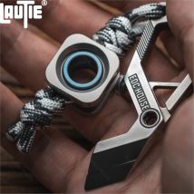 LAUTIE EDC Titan Blue Wormhole Anhänger Zuckerwürfel Anhänger Spinner