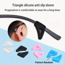 5Pairs Gläser Ohr Grip Sport Brillen Ohr Haken Silikon Anti Slip Brillen Komfortable Sicher Tempel Tipps Hülse Retainer Halter