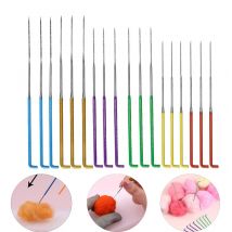 6Pcs Needle Felting Needles Wool Felting Supplies Multi Color Metal Felting Needles Color Coded Felting Needles for Beginners