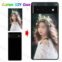 DIY Case for Google Pixel 10A 10 9A 9 8A 8 7 7A 6A 6 Pro 5A XL Cover Custom Picture Logo Name Print Soft TPU Matte Shell Fundas