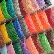 1000 teile/paket 2,6mm Mini Sicherung Perlen Pixel Puzzle Eisen Schmelzen Perlen Für Schmuck Machen DIY Hohe Qualität Handgemachte pädagogisches Spielzeug