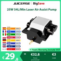 NEJE 25W Luft Kompressor 54L/Min Ausgang Air Assist Pumpe Für CNC Laser Gravur Maschine Einstellbare Geräuscharm Holz schneiden Werkzeuge
