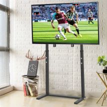 Supporto tv da pavimento, mobile per tv per Schermo 32-65 pollici supporto tv da terra Supporto TV