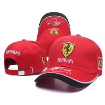 Car Baseball Hat Embroidered Racing Team Outdoor Sport Hat Men Women Sunshade Hat Accessory For Ferrari 488 Roma F8 SF90 812 360