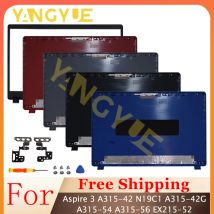 Für Aspire 3 A315-42 N19C1 A315-42G A315-54 A315-56 EX215-52 Laptop LCD Back Cover/Front Lünette/scharnier Ersetzen Hinten Deckel Top Fall