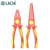 LAOA Tutte le pinze in plastica Pinze per elettricisti professionali Resiste alle pinze ad ago ad alta tensione 1000 V