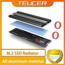 TEUCER M.2 SSD Kühlkörper M2 2280 Solid State Festplatte Aluminium Kühler Für Desktop PC SSD PS5