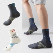 Hochwertige, atmungsaktive Sport-Sportsocken für Herren zum Laufen, Radfahren, Klettern, schnell trocknend, bequem, rutschfest, lässig, Baumwolle