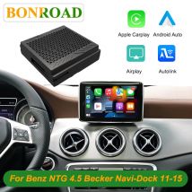 Bonroad Carplay Modulo Auto Android Per Mercedes Benz ABCE CLA GLA GLK ML Sprinter NTG4.5 Becker Mirror Link Airplay Interfaccia