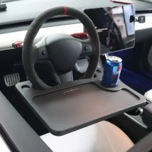 Auto Reise Tisch Für Tesla Modell 3XS Y Laptop Schreibtisch Multifunktionale Lenkrad Tisch Essen Notebook Halter Auto Zubehör