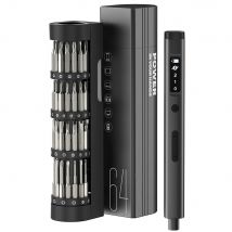 Set di precisione per cacciavite elettrico ricaricabile 66 in 1 per utensili elettrici Punte piccole magnetiche per giocattoli di riparazione per telefoni cellulari Xiaomi