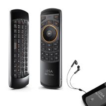 Rii i25A 2.4G Mini tastiera Wireless Air Remote Mouse Fly Remote Controller con ricevitore USB perfetto per Android TV Box