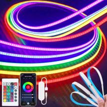 Tuya WIFI RGBIC COB LED Streifen Licht Smart Band Adressierbare Flexible RGBIC LED Licht 5V APP Steuerung Unterstützung alexa Google Hause