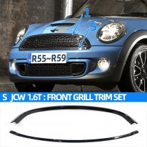 Brandneue abs Kunststoff Ersatz Stick auf Typ Frontgrill Trim Mesh für Mini Cooper R50 R52 R53 R55 R56 R57 R58 R59 Lci Auto