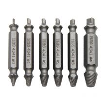 Extraktor Doppelkopf schraube Gleit zahnen tfernungs werkzeug s2 Schrauben dreher Schrauben dreher Schrauben dreher kopf gebrochener Drahts atz